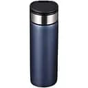 Термос 530 мл с датчиком температуры и ситечком, синий Yiwu HP-14-19BL