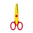 Ножницы детские 80685 (Red-Yellow) с фигурным лезвием