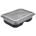 Контейнер с крышкой Oniks С1, 500 мл, черный, 5 шт.