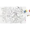 Набор Guzzini: коврик-раскраска и 4 маркера (22609452)