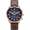 Мужские водонепроницаемые наручные часы Royal London 41386-05 кварцевые с кожаным ремешком