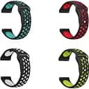 Набор ремешков Becover Vents Style для Samsung Galaxy Watch 46 mm / Watch 3 45 mm / Gear S3 Classic / Gear S3 Frontier Girl 4 цвета (706538)