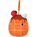Мягкая игрушка Squishmallows Вафелька Вивер на клипсе 9 см (SQCP00219)