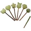 Лакомство для кошек Лизун палочка + фигурки микс с кошачьей мятой, в ассортименте