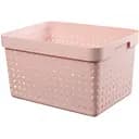 Корзина для хранения Plast Team Seoul 16 л розовая (6025.1)