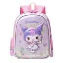 Рюкзак Kuromi, твердий корпус, 2 відділення, 2 бокові кишені, 1 внутрішня, C71647 (В асортименті)