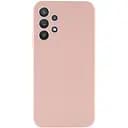 Чохол Silicone Cover Lakshmi Full Camera (AAA) для Samsung Galaxy A32 4G Рожевий / Pink Sand