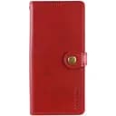 Кожаный чехол-книжка Getman Gallant (PU) для Samsung Galaxy S24 Красный