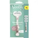 Станок для гоління Gillette Venus Extra Smooth Sensitive Rose gold з 3 змінними касетами
