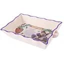 Блюдо для запікання Lefard Лавандові історії 29x18.5x6 см бежеве з фіолетовим (940-280)