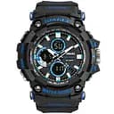 Часы наручные мужские Smael 1802 Black Blue (15174)