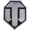 Декоративная подушка WP Merchandise World of Tanks семиугольная серо-черная (WG043334)