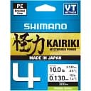 Шнур Shimano Kairiki 4 PE 300 м (Mantis Green) 0.13 мм 7.4 кг