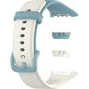 Силіконовий ремінець BeCover для Oppo Band 2 Blue-White (709475)
