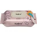 Детские влажные салфетки Salve розовые 72 шт.