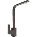 Смеситель кухонный Platinum 179 NES (3007) поворотный однорычажный из нержавеющей стали темная скала