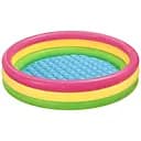 Басейн надувний дитячий Intex 58924 NP Веселка 86x25 см об'єм 51 л від 1 до 3 років