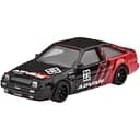 Колекційна модель машинки Hot Wheels Toyota AE86 Sprinter Trueno серії Преміальні авто чорна (GJT68/HKF28)