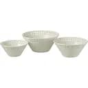 Набор пиал J-line белый 3 шт. (34641)