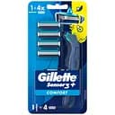 Станок для бритья Gillette Sensor 3+ Comfort 4 сменные картриджи