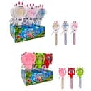 Мильні бульбашки 2в1 меч, вентилятор, 24.5 см, зайчик, жабеня (В асортименті)