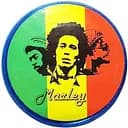 Гриндер для измельчения табака Ashtray HL-183-1 Bob Marley (10012)
