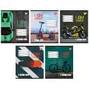 Зошити учнівські 18 аркушів лінія Yes Unique, 25 шт. в упаковці