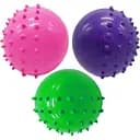 М'яч гумовий Bambi Звірятко з шипами 10 см 25 г 3 шт. (RB20309-4)