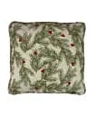 Декоративна наволочка Прованс Ялинка, 45х45 см, зелений (13826)