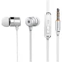 Дротова гарнітура Celebrat G2 навушники вакуумні білі