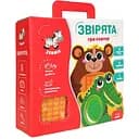 Дерев'яна мозаїка Vladi Toys Звірятка ZB2002-05 (укр)
