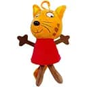 М'яка іграшка-брелок Bambi Три Коти Карамелька 20 см (TRK-20-3)