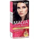 Стійка крем-фарба для волосся Malva Color Revive відтінок 142 чорний шоколад 103 мл