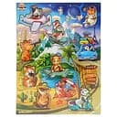 Пазл-вкладиш Ubumblebees Котики -2 з літачком PSD129 дерев'яний