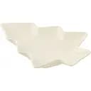 Блюдо J-line порцелянове у формі ялинки 21 х 24 см біле (35658)