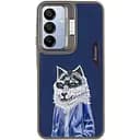 TPU+PC чохол Epik Friends для Samsung Galaxy A16 4G/5G Blue Wolf