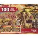 Мега-пазл Melissa&Doug Сафарі, 100 елементів (MD12873)