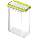 Контейнер для зберігання сипучих продуктів Rotho Domino 1,5 л біло-салатовий (17427)