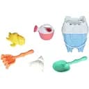 Песочный набор KZ 6444A-1 игрушки для песка: сито, формочки, ведро и лопатка