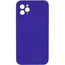 Чохол Epik Silicone Case Square Full Camera Protective AA NOLOGO для Apple iPhone 11 Pro Max 6.5 Фіолетовий/Ultra Violet