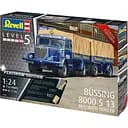 Збірна модель Revell Вантажна машина Bussing 8000 S13 з причепом рівень 5, масштаб 1:24, 716 деталей (RVL-07580)