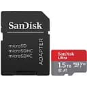 Карта пам'яті SanDisk microSDXC Ultra A1 1.5TB (R150MB/s) з адаптером