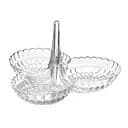 Менажниця Guzzini Tiffany з трьома відділеннями прозорий (19920000)