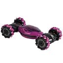 Машина на радіокеруванні 3788-1-01 трюкова, керування браслет і пульт, музика, світло, пульт 2.4GHz, акумулятор 3.7V, фіолетовий