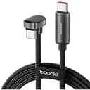 Кабель Toocki игровой U-образный 180 USB Type-C to Type-C 100W угловой с быстрой зарядкой 20V