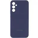Чохол Lakshmi Silicone Cover Full Camera AA with logo для Samsung Galaxy A36 5G Синій/Midnight blue