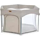 Манеж El Camino ME 1195 SWIFT 6 шестикутний з м’яким матрацом бежевий