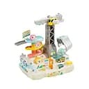 Трек T 920 A механическое управление, подсветка, звук, механический кран, шарики, наклейки