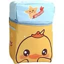 Детский рюкзак Bambi C 60565-7 с ярким 3D изображением утенка, боковыми карманами и мягкой эргономичной спинкой.