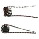 Готові спіралі Vapefly для Дріпок, Баків та Електронних Сигарет 0.36ohm Quad Coils (bs005)